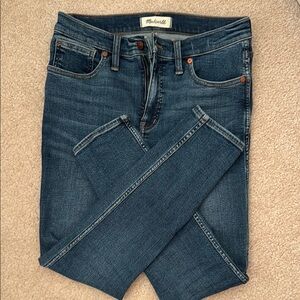 Madewell Blue Skinny Jeans with Versatile Medium Wash